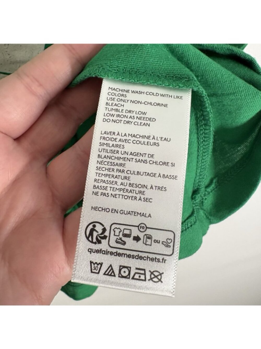 Maeve Anthropologie Sz XS Green Short Sleeve Evelyn Perfect Cotton T-Shirt NWOT - Picture 9 of 10
